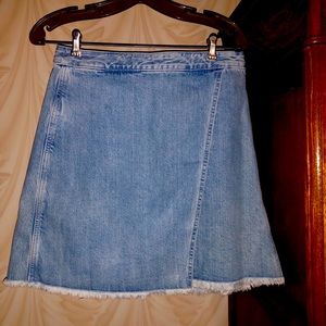 LOFT denim skirt